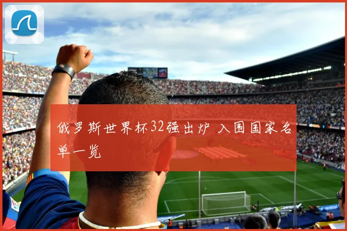 俄罗斯世界杯32强出炉 入围国家名单一览