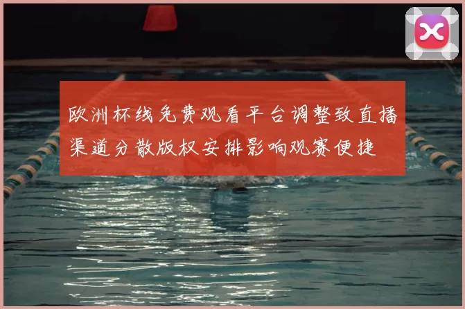 欧洲杯线免费观看平台调整致直播渠道分散版权安排影响观赛便捷