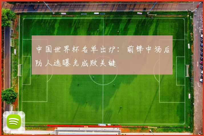 中国世界杯名单出炉：前锋中场后防人选曝光成败关键